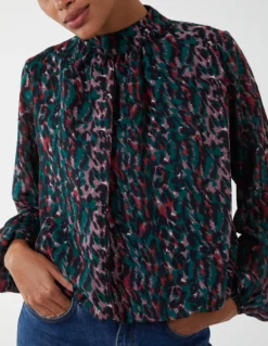 Animal Print Blouson Top -Deals Sleek Dresses Store 47 89231cad 818c 4254 8a18 001737632285