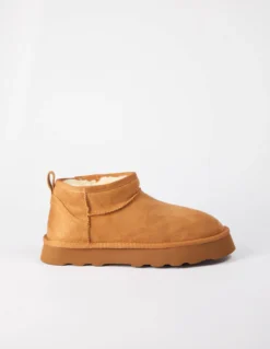 Double Decker Mini Boot -Deals Sleek Dresses Store AW231665 LIGHTBROWN 1