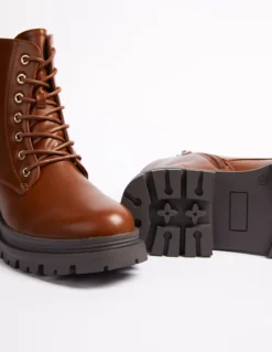 Lace Up Ankle Boots 6 Lace Up Ankle Boots -Deals Sleek Dresses Store AW23319 CAMEL 3