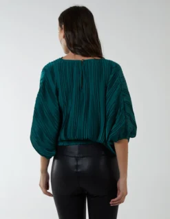 Oversized Batwing Top -Deals Sleek Dresses Store BV222433 BOTTLEGREEN 375