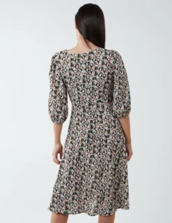 Knot Front Keyhole Dress -Deals Sleek Dresses Store BV222844003 87955