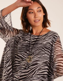 2 In 1 Woven Top -Deals Sleek Dresses Store BV233418 BLACK 6927