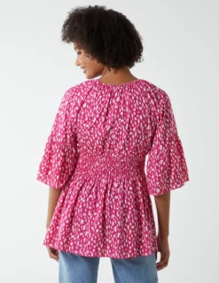 Shirred Bust Top -Deals Sleek Dresses Store BV233428020 95609