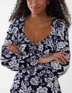 Neck Shirred Mini Tiered Dress -Deals Sleek Dresses Store BV233820 NAVY 3 28eeddca 791c 4d24 9220 142d1c7fbde6