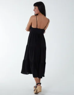 Cami Trapeze Dress -Deals Sleek Dresses Store BV233952 BLACK 6249