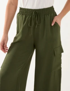 Wide Leg Combat Trouser -Deals Sleek Dresses Store BV245208056 132727