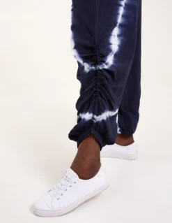 Tie Dye Ruched Harem Trouser -Deals Sleek Dresses Store BV245230 NAVY 43481