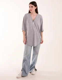 Deals Sleek Dresses Store -Deals Sleek Dresses Store BV245434 GREY 1 2