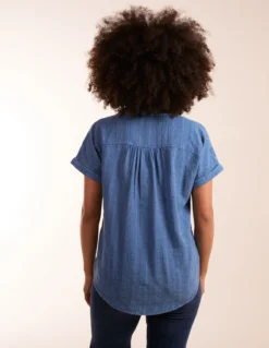 Button Front Shirt -Deals Sleek Dresses Store BV245450018 128783