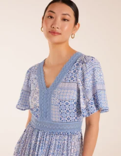 Crochet Detailed Maxi Dress -Deals Sleek Dresses Store BV245800002 129511