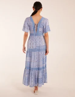 Crochet Detailed Maxi Dress -Deals Sleek Dresses Store BV245800002 129513