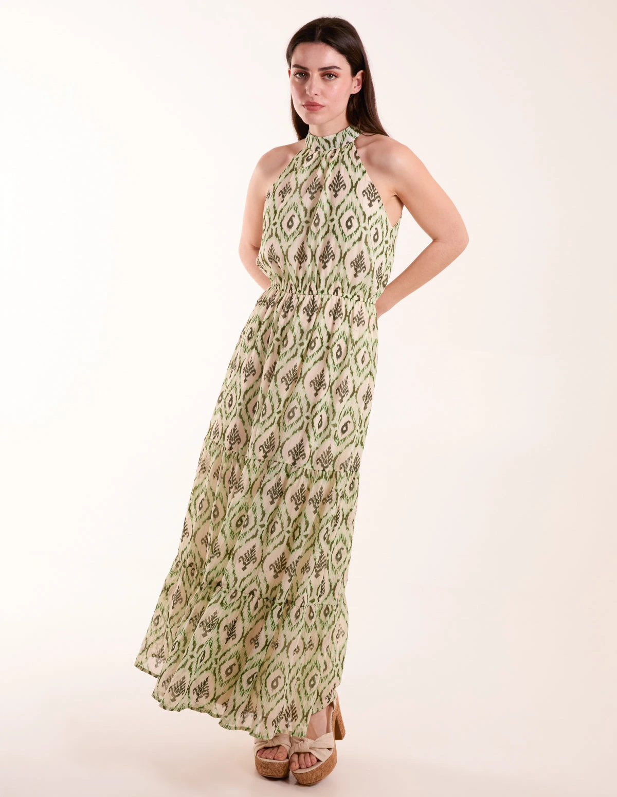 Halter Neck Maxi Dress 3 Halter Neck Maxi Dress - Image 3