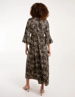 V Neck Shell Midi Dress 7 V Neck Shell Midi Dress -Deals Sleek Dresses Store BV245953070 132731