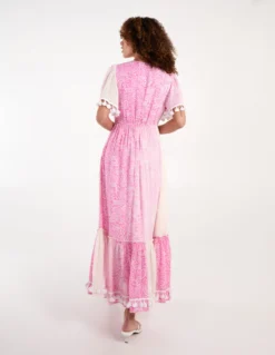 Wrap Front Tassel Maxi -Deals Sleek Dresses Store BV245969020 133229