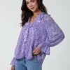 Chiffon Frill Blouse