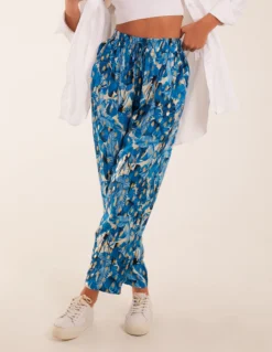 Deals Sleek Dresses Store 41 Foil Detail Capri Trousers