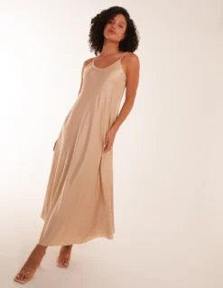 Satin Cami Maxi Dress