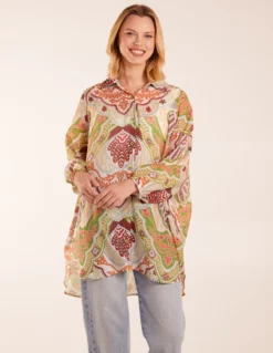 Abstract Print Shirt 7 Abstract Print Shirt -Deals Sleek Dresses Store BV3164023 129589