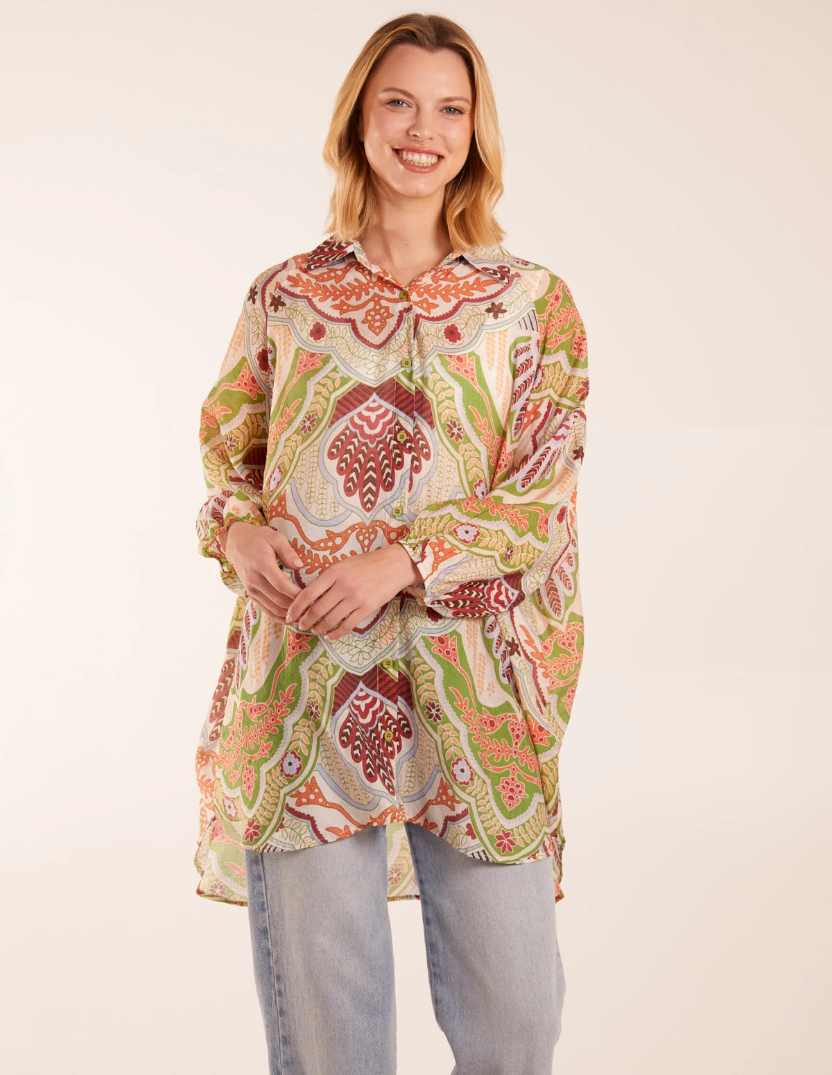 Abstract Print Shirt 3 Abstract Print Shirt - Image 3