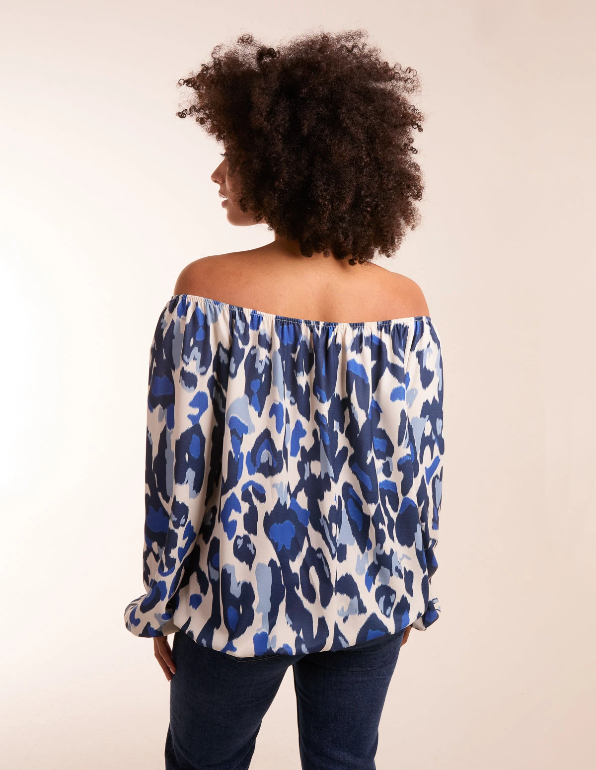 Leopard Print Off Shoulder Top 4 Leopard Print Off Shoulder Top - Image 4