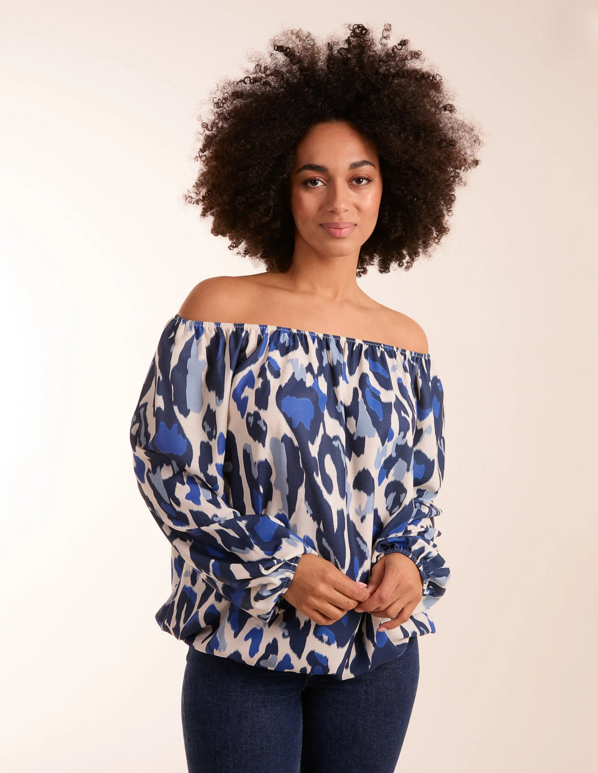Leopard Print Off Shoulder Top 1 Leopard Print Off Shoulder Top