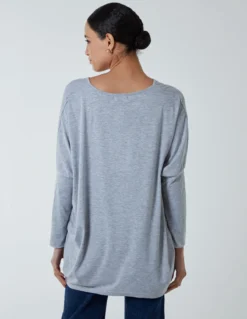 Hotfix Multi Heart Batwing Top -Deals Sleek Dresses Store BV3771 GREY 23853
