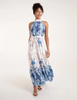 Paisley Floral Occasion Dress