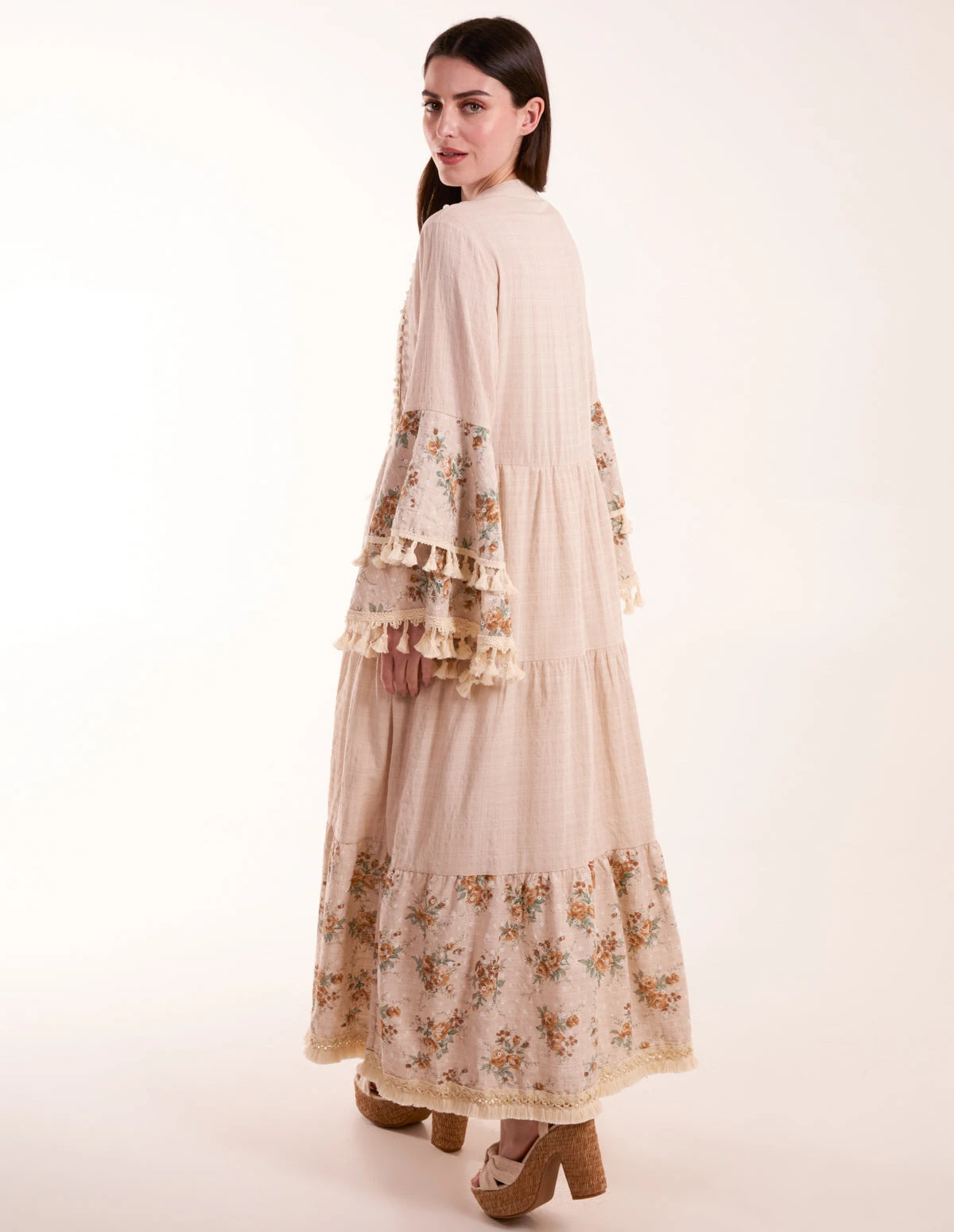 Ruffle Dress With Long Sleeves 4 Ruffle Dress With Long Sleeves - Image 4