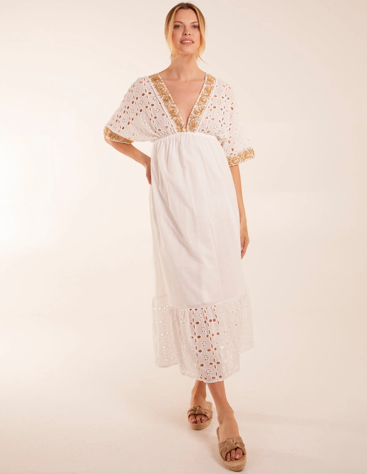 V-Neck Short Sleeve Dress 1 V-Neck Short Sleeve Dress