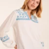 Full Sleeve Embroidered Blouse