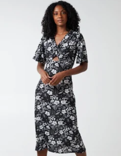 Cut Out Midi Dress -Deals Sleek Dresses Store NL1837B0031 78892