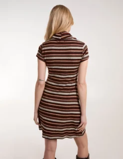 Cowl Neck Tunic Dress -Deals Sleek Dresses Store S231248 MULTI 0277