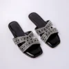 Diamante Flat Sandal