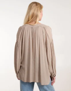 Long Sleeve Button Down Shirt -Deals Sleek Dresses Store WF5214BV004 130730