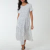 Tiered Smock Dress