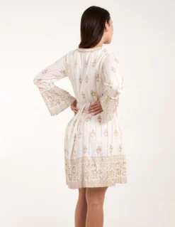 Lace-Up Mini Dress -Deals Sleek Dresses Store bv245836014 ivory 7212