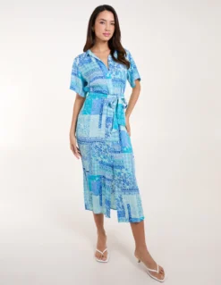 Button Through Shirt Dress