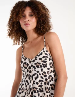 Animal Print Hanky Hem Dress -Deals Sleek Dresses Store bv245965 animal 34572