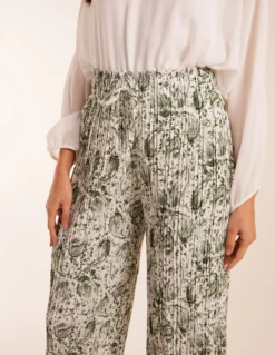 Paisley Wide Leg Trousers -Deals Sleek Dresses Store bv2664 green 26631