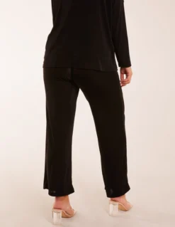Acetate Trousers -Deals Sleek Dresses Store bv3239it black 21802