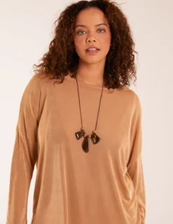 Acetate Top 6 Acetate Top -Deals Sleek Dresses Store bv3240it camel 21749