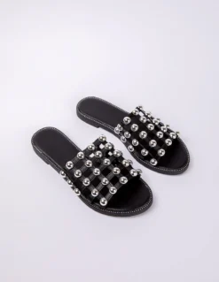Metal Stud All Over Sandal